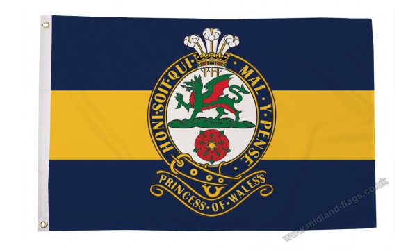 Princess of Wales Royal Regiment (PWRR) Flag